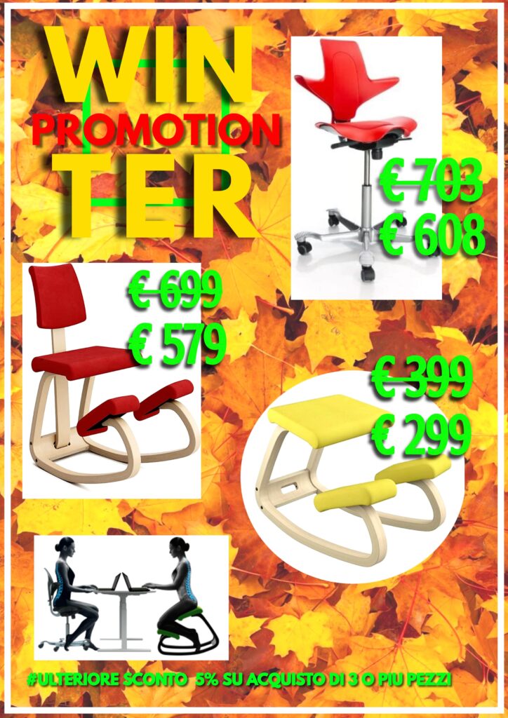 Promozioni sedie ergonomiche Torino